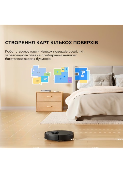 Робот-прибиральник Dreame D9 Max Black Gen 2 (RLD34GA-Bl)