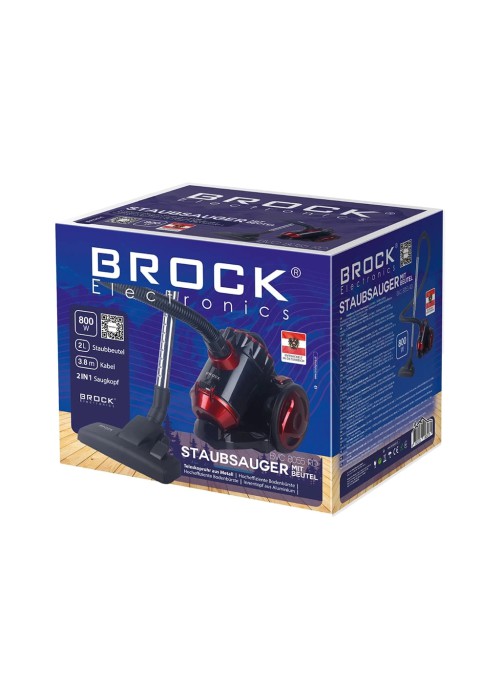Пилосос Brock BVC 8055 RD