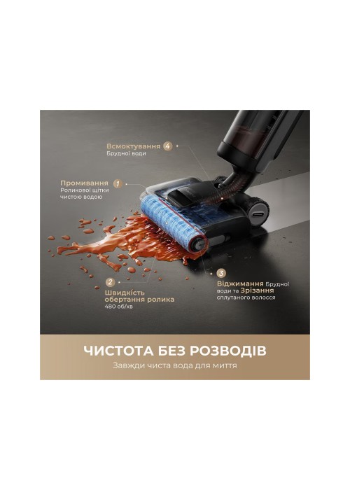 Пилосос Dreame H12 DUAL FlexReach (HHV31A)