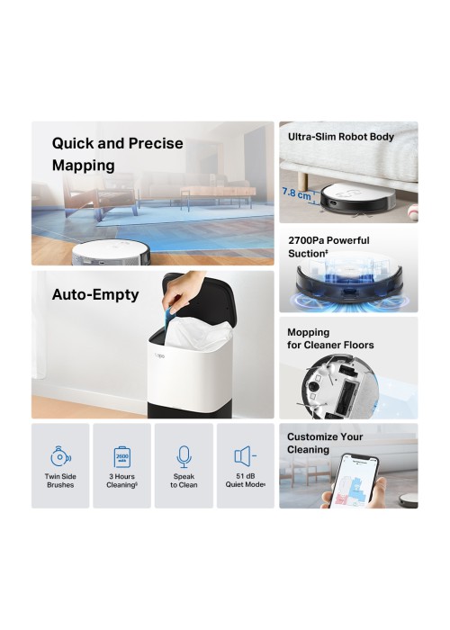 Пилосос TP-Link RV20 Mop Plus