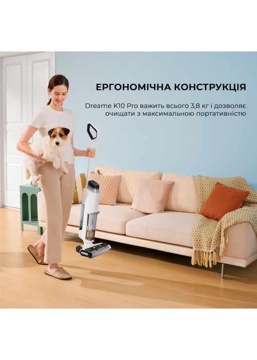 Акумуляторний миючий пилосос Dreame Mova K10 Pro (BVC-T8)