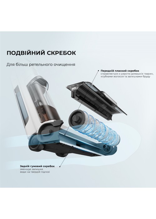 Акумуляторний миючий пилосос Dreame Mova K10 Pro (BVC-T8)