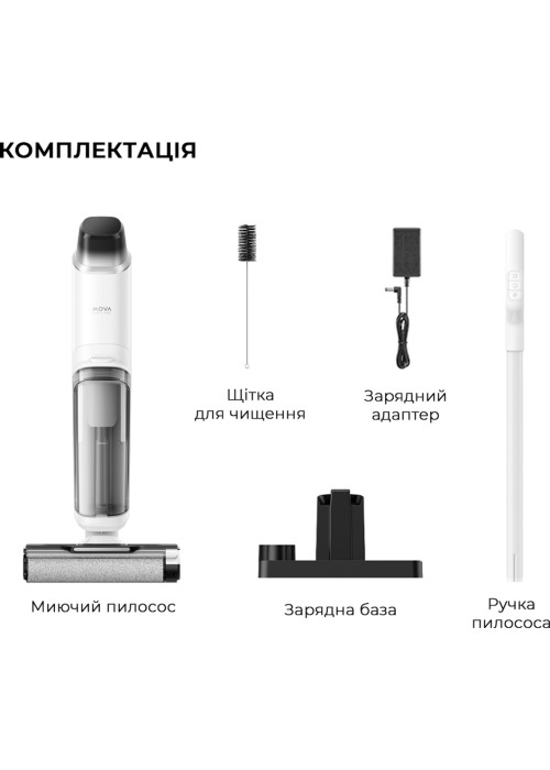 Акумуляторний миючий пилосос Dreame Mova K10 Pro (BVC-T8)