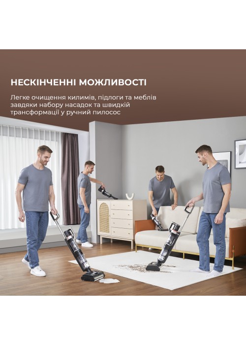 Акумуляторний миючий пилосос Jimmy HW11 Pro Max