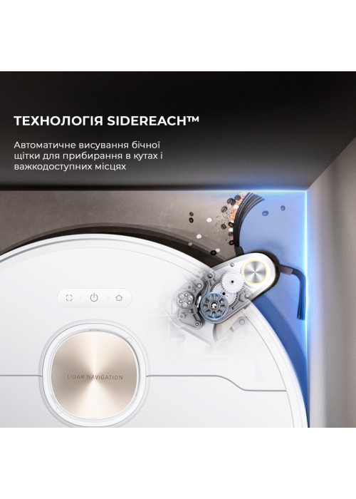 Робот-пилосос Dreame Bot X40 Ultra Complete White (RLX63CE-2-Wh)