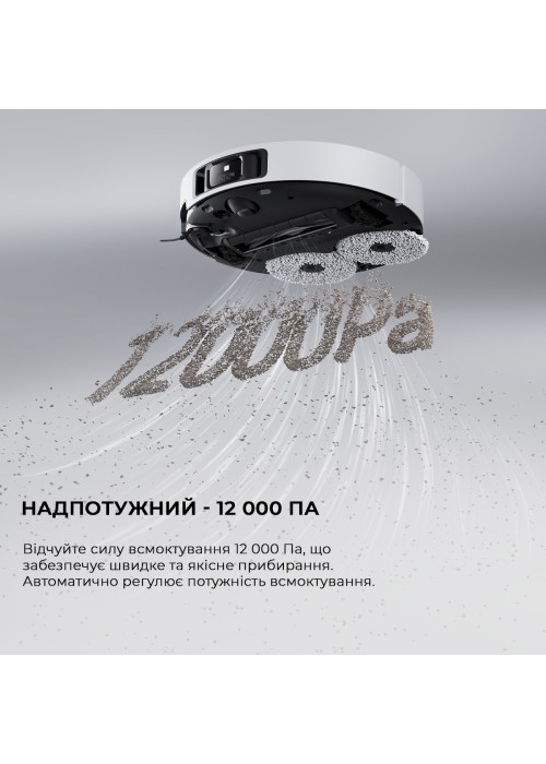 Робот-пилосос Dreame Bot X40 Ultra Complete White (RLX63CE-2-Wh)