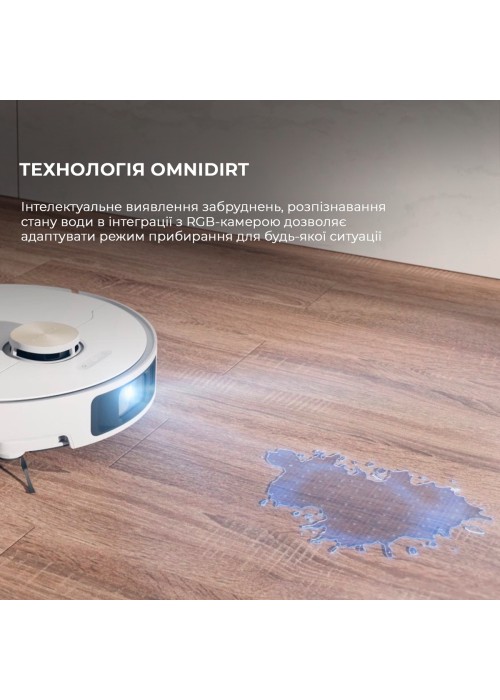 Робот-пилосос Dreame Bot X40 Ultra Complete White (RLX63CE-2-Wh)