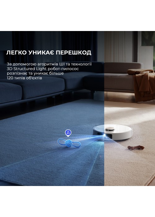 Робот-пилосос Dreame Bot X40 Ultra Complete White (RLX63CE-2-Wh)