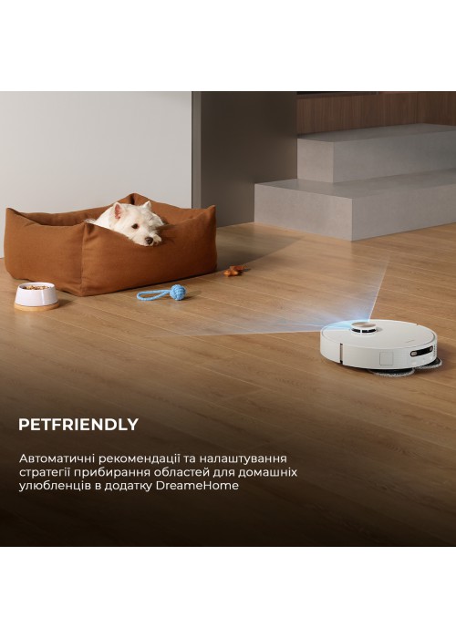 Робот-пилосос Dreame Bot X40 Ultra Complete White (RLX63CE-2-Wh)