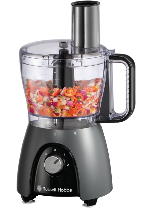 Кухонний комбайн RUSSELL HOBBS 27111-56 Matte Charcoal Food Processor