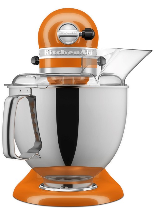 Кухонна машина KitchenAid Artisan 4,8 л 5KSM175PSEHY з відкидним блоком, колір мед