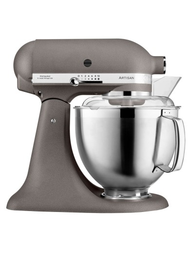 Кухонна машина KitchenAid Artisan 4,8 л 5KSM185PSEGR з відкидним блоком сірий