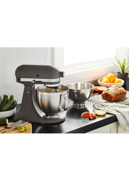 Кухонна машина KitchenAid Artisan 4,8 л 5KSM185PSEGR з відкидним блоком сірий