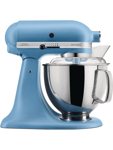 Кухонная машина KitchenAid Artisan 4,8 л 5KSM175PSEVB с откидным блоком, колір оксамитово-блакитний