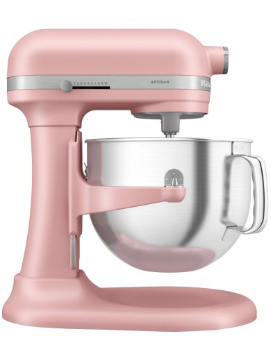 Кухонна машина KitchenAid Artisan 6,6 л 5KSM70SHXEDR з підйомною чашею, колір суха троянда