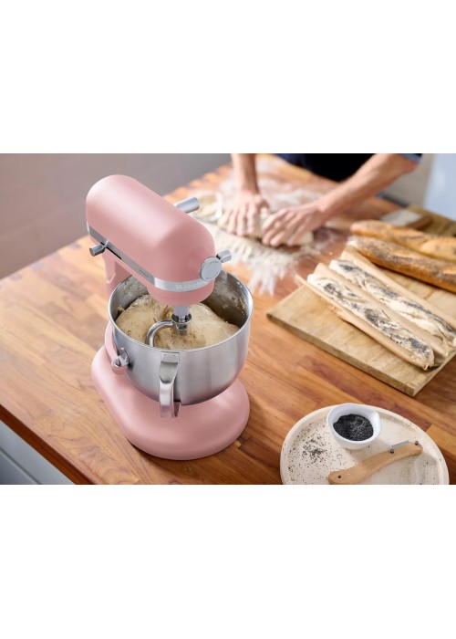 Кухонна машина KitchenAid Artisan 6,6 л 5KSM70SHXEDR з підйомною чашею, колір суха троянда