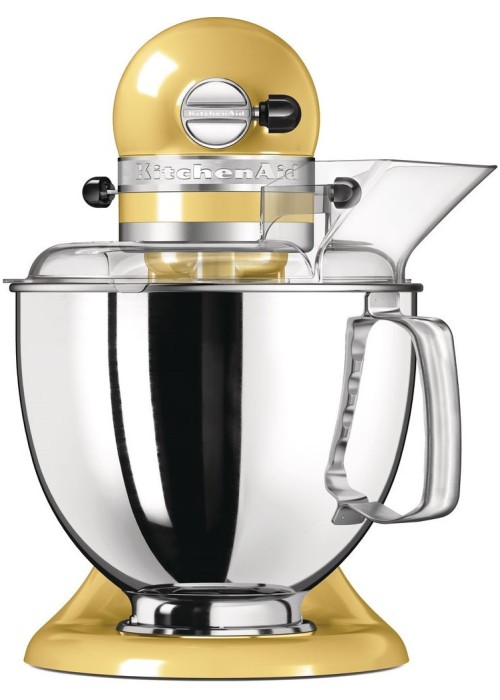 Кухонна машина KitchenAid Artisan 4,8 л 5KSM175PSEMY з відкидним блоком, колір величний жовтий