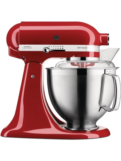 Кухонна машина KitchenAid Artisan 4,8 л 5KSM185PSEER з відкидним блоком червоний
