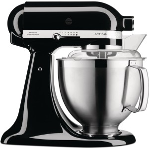 Кухонна машина KitchenAid Artisan 4,8 л 5KSM185PSEOB з відкидним блоком чорний