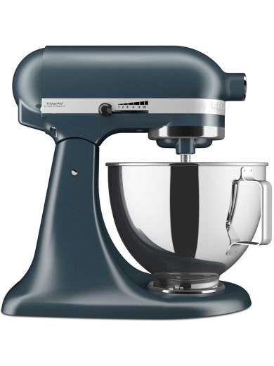 Кухонна машина KitchenAid 4,3 л 5KSM95PSEBS з відкидним блоком, блакитна сталь