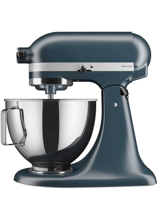 Кухонна машина KitchenAid 4,3 л 5KSM95PSEBS з відкидним блоком, блакитна сталь