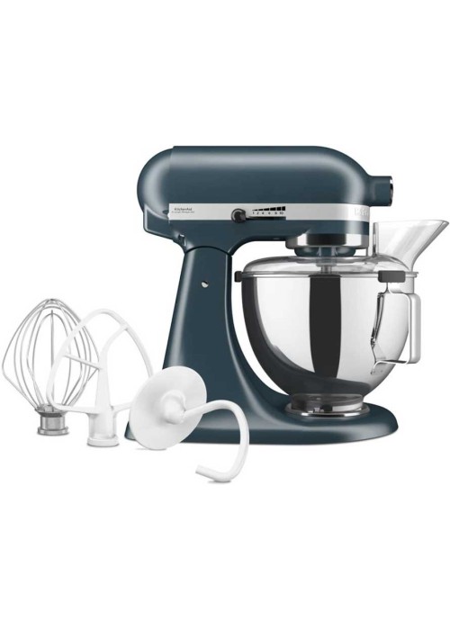 Кухонна машина KitchenAid 4,3 л 5KSM95PSEBS з відкидним блоком, блакитна сталь