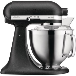 Кухонна машина KitchenAid Artisan 4,8 л 5KSM185PSEBK з відкидним блоком, колір чавун