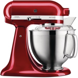 Кухонная машина KitchenAid Artisan 4,8 л 5KSM185PSECA з відкидним блоком карамельне яблуко