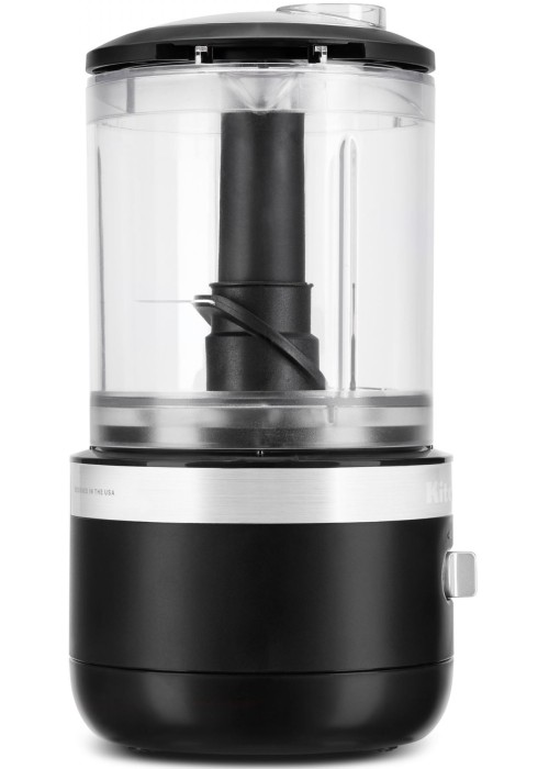 Кухонний мінікомбайн KitchenAid 5KFCB519EBM 1,3 л бездротовий матовий чорний
