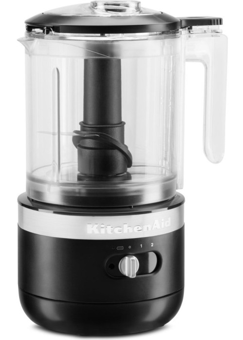 Кухонний мінікомбайн KitchenAid 5KFCB519EBM 1,3 л бездротовий матовий чорний