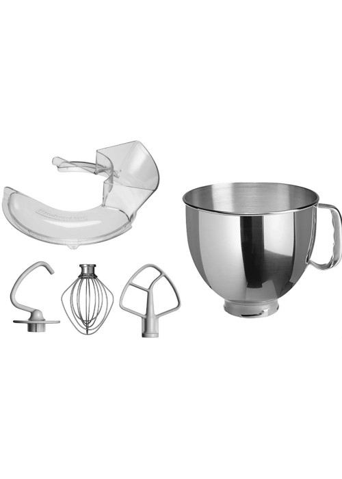 Кухонна машина KitchenAid Artisan 4,3 л 5KSM95PSEMC з відкидним блоком колір хром