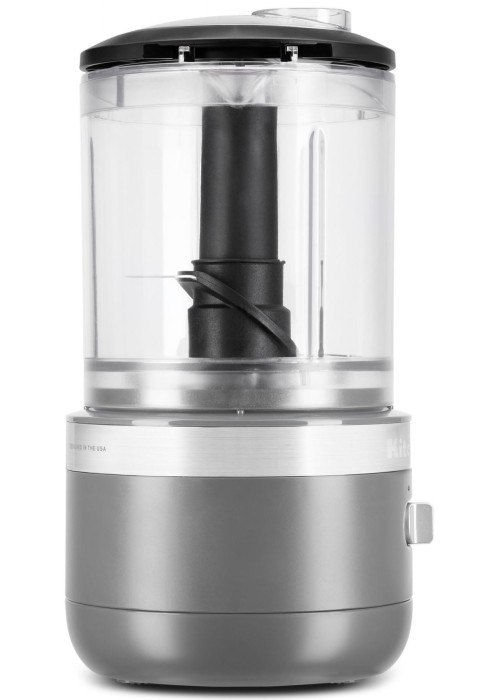 Кухонний мінікомбайн KitchenAid 5KFCB519EDG 1,3 л бездротовий, колір сіре вугілля
