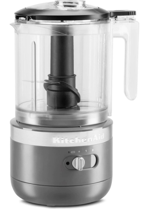 Кухонний мінікомбайн KitchenAid 5KFCB519EDG 1,3 л бездротовий, колір сіре вугілля