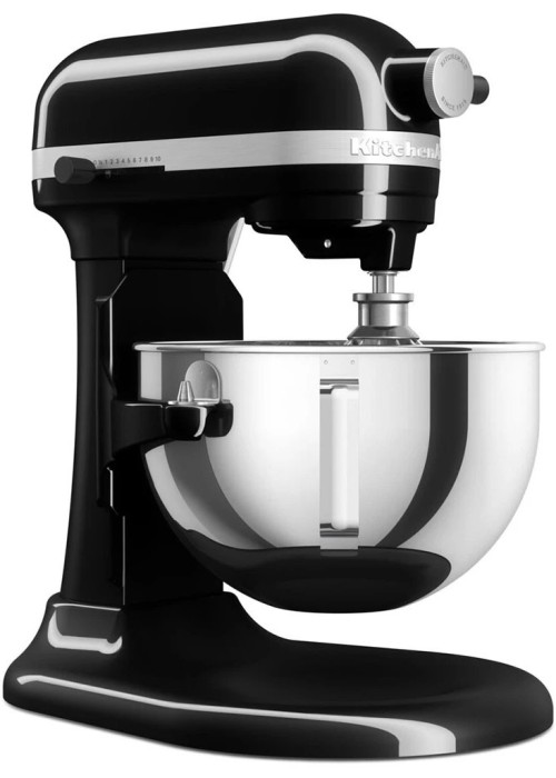 Кухонна машина KitchenAid Heavy Duty 5,2 л 5KSM55SXXEOB з підйомною чашею, чорний