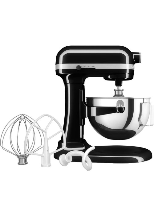 Кухонна машина KitchenAid Heavy Duty 5,2 л 5KSM55SXXEOB з підйомною чашею, чорний