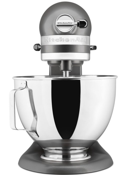 Кухонна машина KitchenAid Artisan 4,3 л 5KSM95PSECU з відкидним блоком, сріблястий