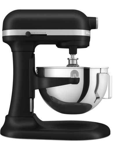Кухонна машина KitchenAid Heavy Duty 5,2 л 5KSM55SXXEBM з підйомною чашею, матовий чорний