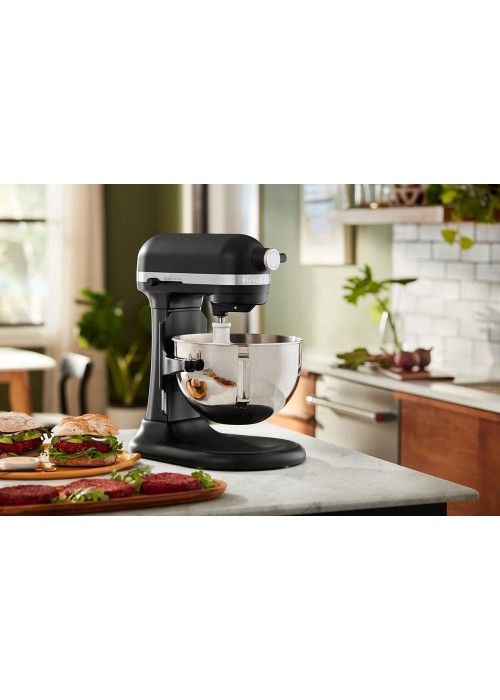 Кухонна машина KitchenAid Heavy Duty 5,2 л 5KSM55SXXEBM з підйомною чашею, матовий чорний