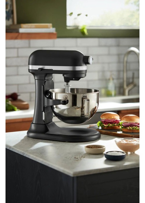 Кухонна машина KitchenAid Heavy Duty 5,2 л 5KSM55SXXEBM з підйомною чашею, матовий чорний