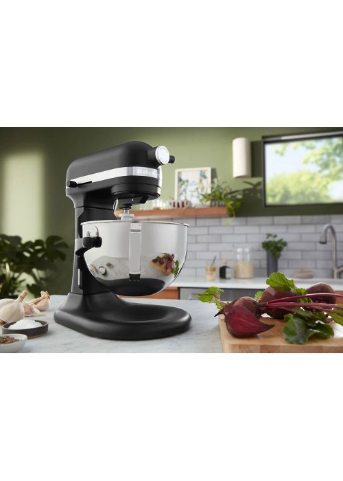 Кухонна машина KitchenAid Heavy Duty 5,2 л 5KSM55SXXEBM з підйомною чашею, матовий чорний