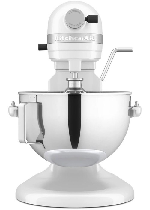 Кухонна машина KitchenAid Heavy Duty 5,2 л 5KSM55SXXEWH з підйомною чашею, білий