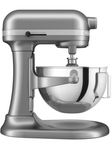 Кухонна машина KitchenAid Heavy Duty 5,2 л 5KSM55SXXECU з підйомною чашею, сріблястий