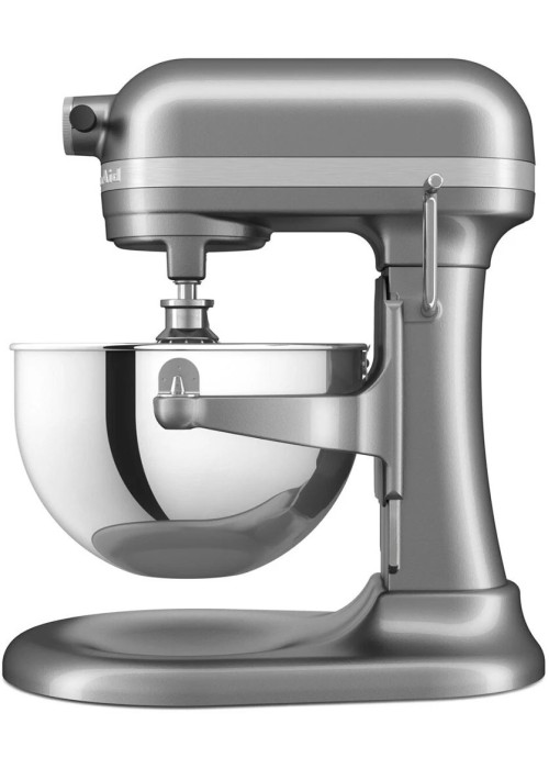 Кухонна машина KitchenAid Heavy Duty 5,2 л 5KSM55SXXECU з підйомною чашею, сріблястий