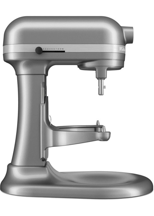 Кухонна машина KitchenAid Heavy Duty 5,2 л 5KSM55SXXECU з підйомною чашею, сріблястий