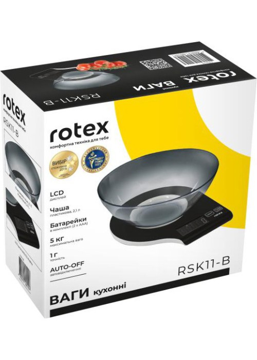 Ваги кухонні Rotex RSK11-B