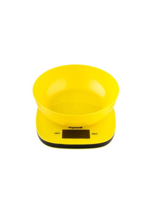Ваги кухонні Erstech VKS-517 yellow