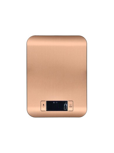 Ваги кухонні Bergner Copper, 0-5 кг, мідні (BG-50058-CP)