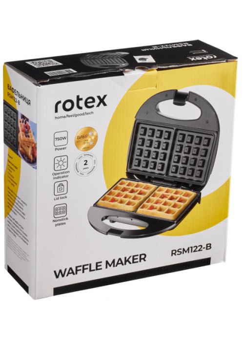 Вафельница Rotex RSM122-B 