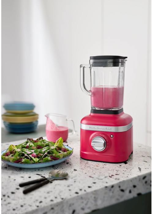 Блендер KitchenAid Artisan K400 1,4 л 5KSB4026EHI зі скляним стаканом, колір гібіскус