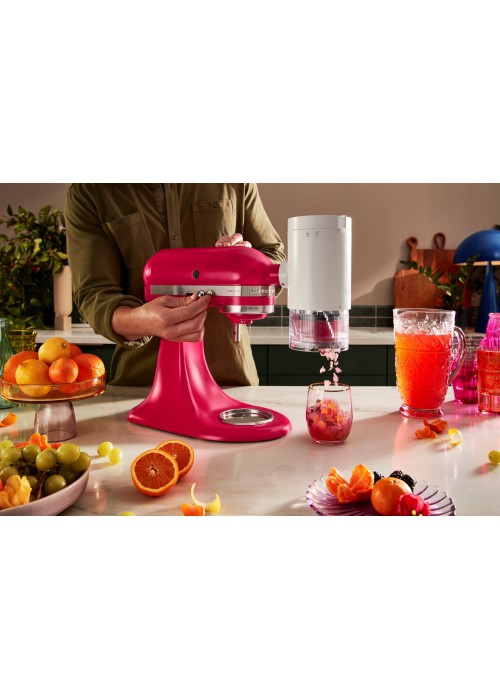 Кухонная машина KitchenAid Artisan 4,8 л 5KSM195PSEHI с откидным блоком, колір гібіскус